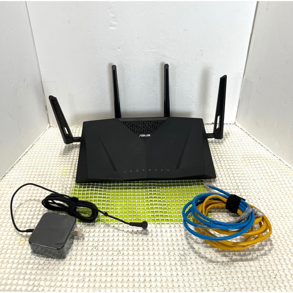 Asus Wireless AC 3100 Dual Band Gigabit Router *works -GOOD Condition